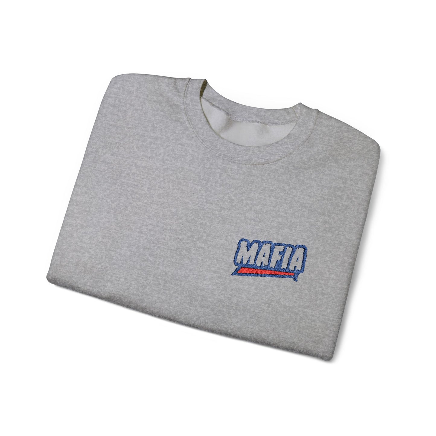MAFIA Embroidered Heavy Crewneck Sweatshirt