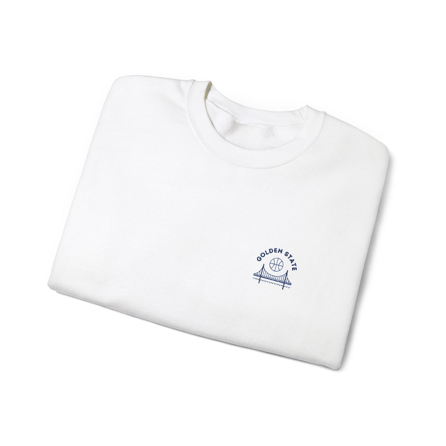 The City Embroidered Heavy Crewneck Sweatshirt
