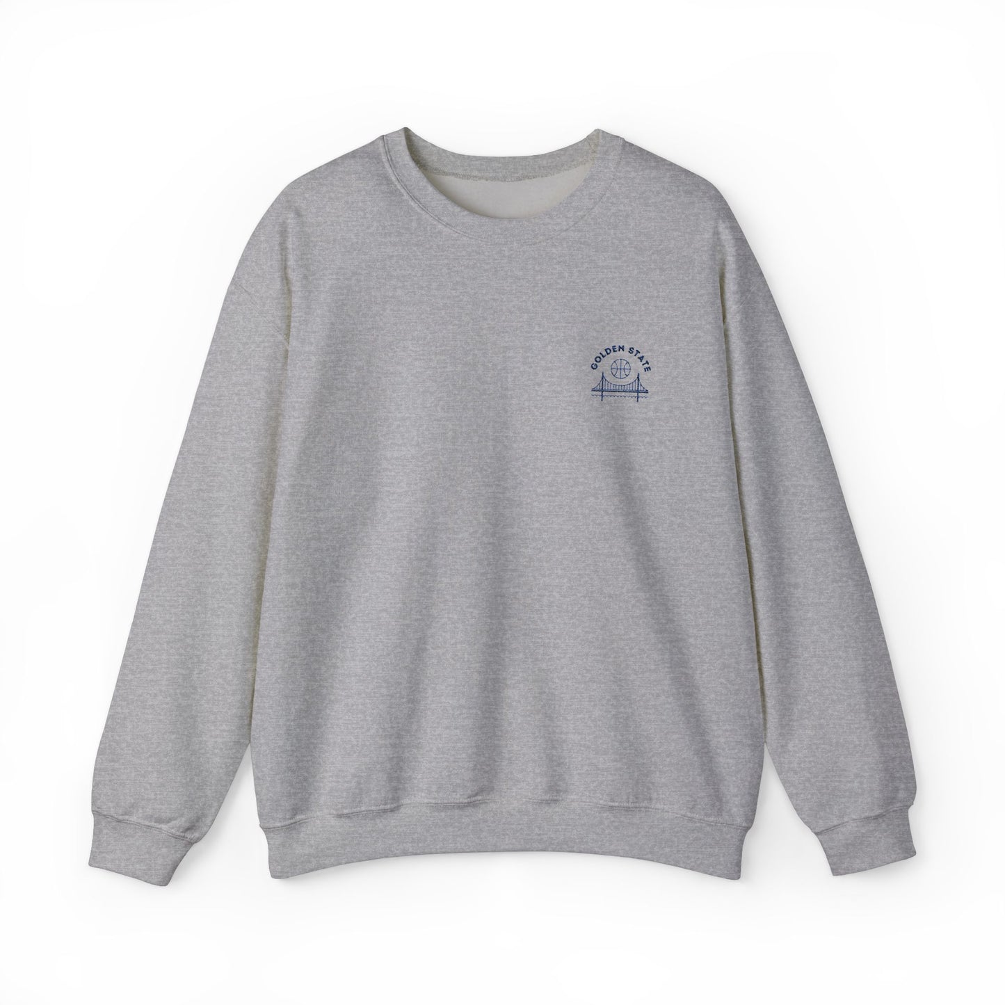 The City Embroidered Heavy Crewneck Sweatshirt