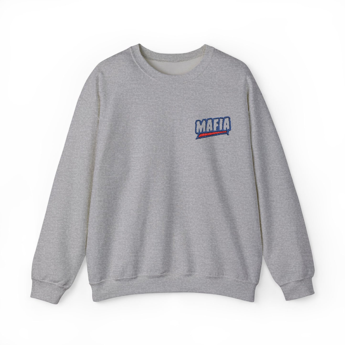 MAFIA Embroidered Heavy Crewneck Sweatshirt