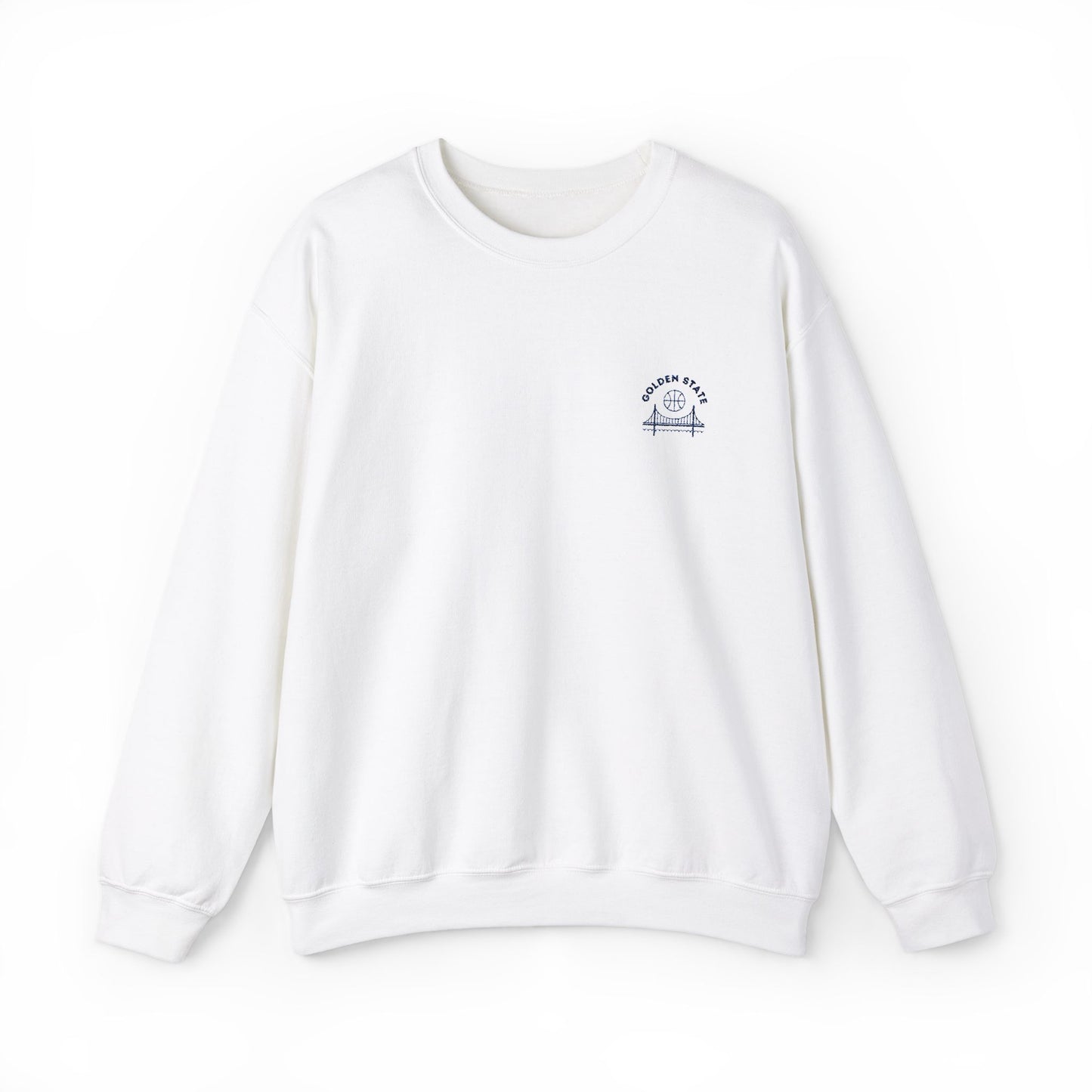 The City Embroidered Heavy Crewneck Sweatshirt