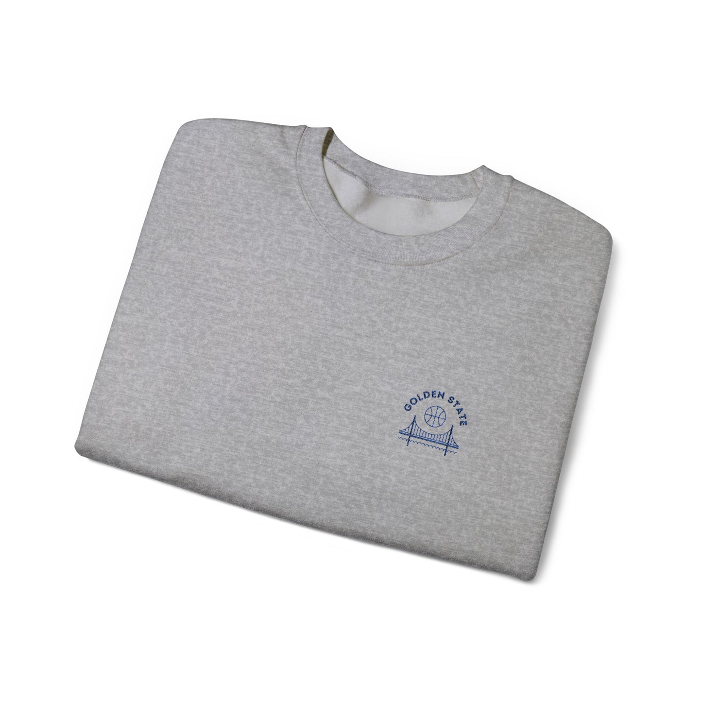 The City Embroidered Heavy Crewneck Sweatshirt